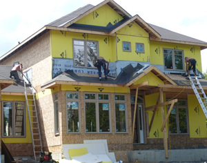 New Construction of Residential Roofing